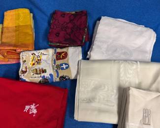 Antique Monogrammed Lines And Modern French Linens