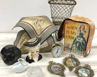 Vintage Feminine Dresser Top Collection