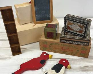 Decorative Wood Boxes And More