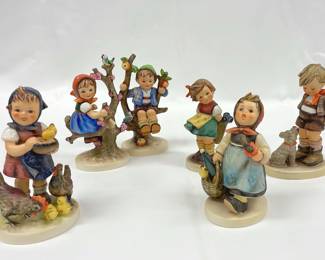 Iconic HummelGoebel Figurines In A Variety Of Poses