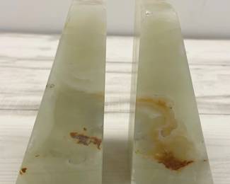 Onyx Marble Bookends