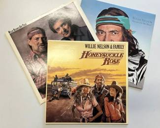 Willie Nelson LP Record Albums