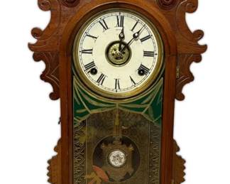 Antique Gingerbread Shelf Clock