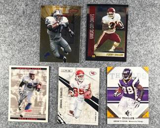 NFL Running Back Lot 10 cards total.