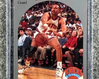 1990 NBA Hoops Mark Jackson Menendez Brothers 205.