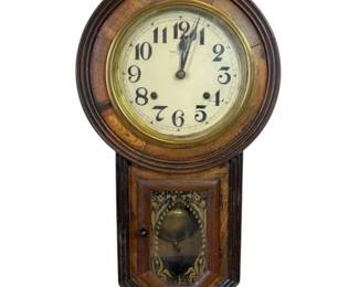 Ansonia Clock Co. Regulator Wall Clock