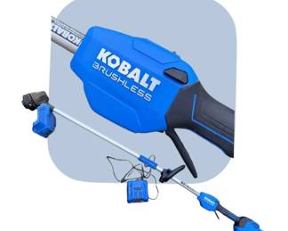 Kobalt Weed Trimmer With Battery Charger