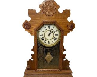 Antique Ingraham Gingerbread Mantel Clock