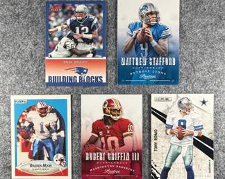 NFL Quarter Back Lot 2 10 cards total.