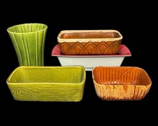 Brush McCoy Ceramic Planters More