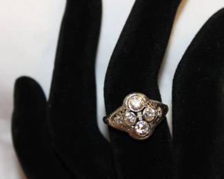 antique filigree ring