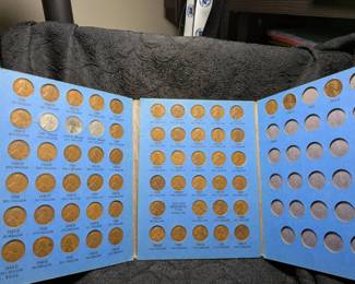 Lincoln Head Pennies 44 Coins