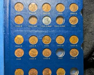 Lincoln Head Pennies 43 Coins