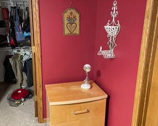 One of two nightstands