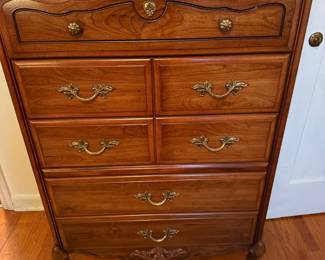 Sandberg Furniture French Provincial-Style Highboy Dresser