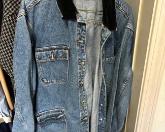 1980s Bill Blass Denim Jacket
