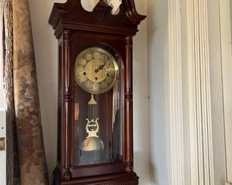 Ridgeway Mahogany Wall Clock