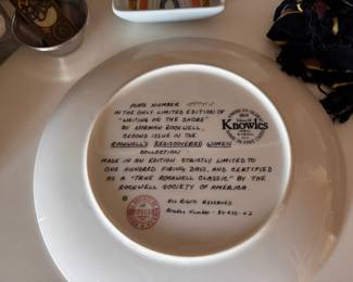 Norman Rockwell “Waiting on the Shore” Edwin M. Knowles Collector Plate