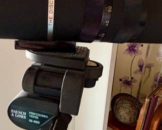 Bausch & Lomb Discoverer Spotting Scope, Bausch & Lomb Professional Tripod 68-4000