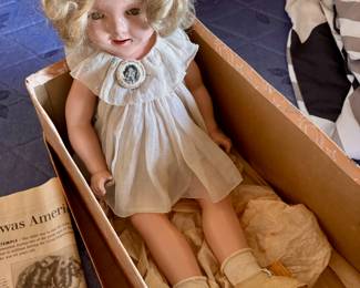 Shirley Temple Composition Doll