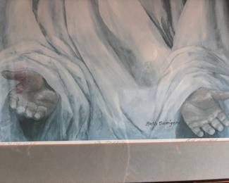 Framed Jesus Prince of Peace Print by Beth Sweigard