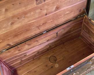 Lane Jacobean Tudor Style Cedar Chest