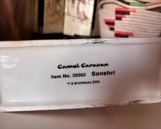 2004 Artworks Camel Caravan "Sonehri" Figurine 