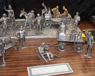 Park City Circus Parade Lead Wagon Pewter