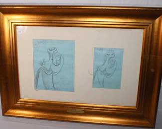 Pablo Picasso Anti War Mural "Guernica" 1&2 1990