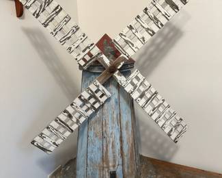 Wooden Dutch Style Wind Mill