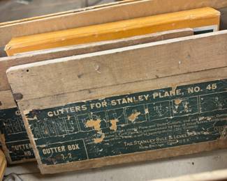 Cutters for Stanley Plane No. 45