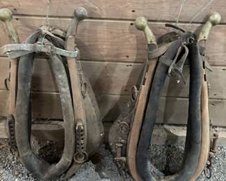 Antique Horse Collars with Hames