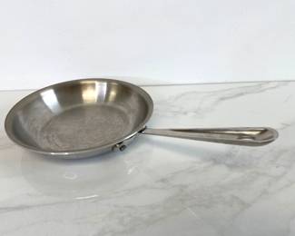 Lot 96 AllClad 8 in Stainless Steel Skillet