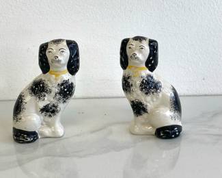 Lot 65 Vintage Staffordshire Dog Figurines