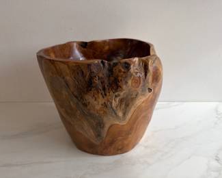 Lot 168 Live Edge Wooden Bowl
