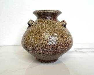 Lot 17 Mark Hewitt Studio Pottery Vase Joseph Sands Apprentice Initials