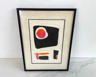 Lot 119 Marian McCall Signed One World 2 MCM Art Print