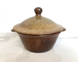 Lot 18 Mark Hewitt Studio Pottery Dish Seth Guzovsky Apprentice Initials