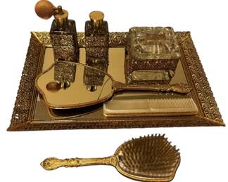 Antique Vanity Set 