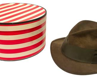 Stevens Hats Dark Brown Fedora Hat 