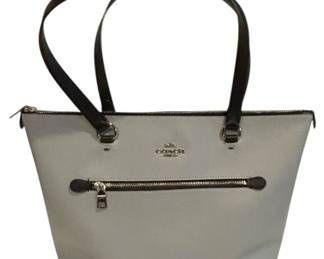 Authentic Baby Blue Coach Purse 