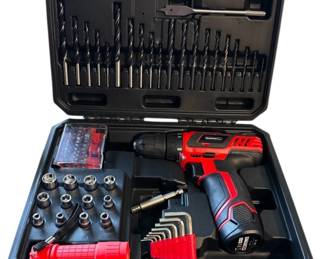 Stalwart Cordless Drill and Accessory Kit 