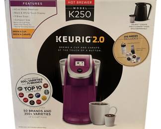 Purple Keurig 2.0 Coffee Maker 