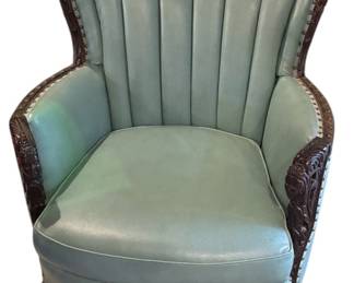 Vicotrian Leather Chair