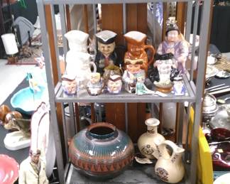 Figural items, etc.