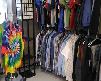 New and gently used men's wear