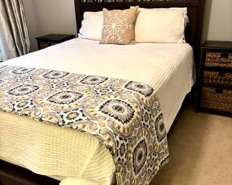 Queen bed and mattress