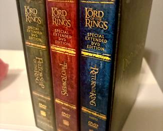Lord of the Rings DVDs