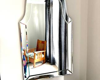 Pair of elegant arch mirrors