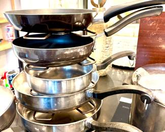Assorted skillets